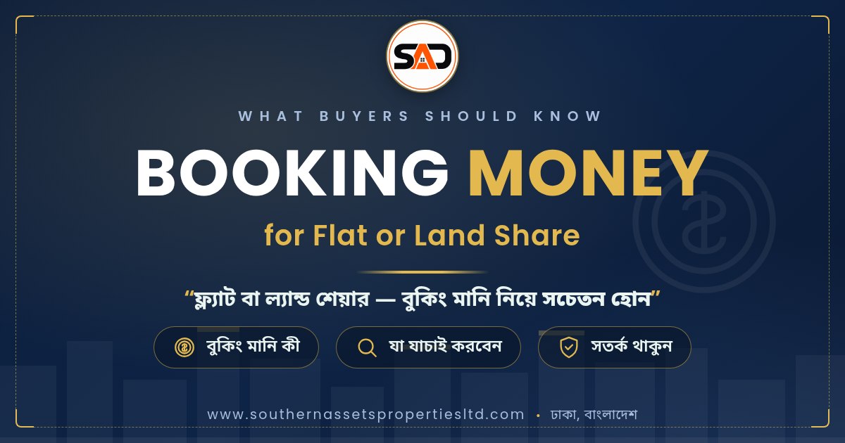 Booking Money for Flat or Land Share: What Buyers Should Know