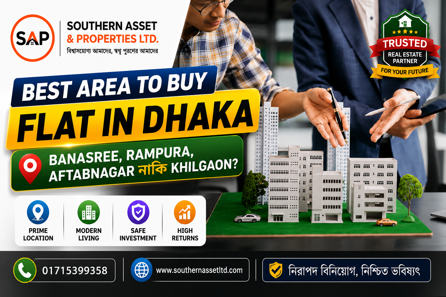 Dhaka East Side Property Guide: Banasree–Rampura–Aftabnagar Buyer Map