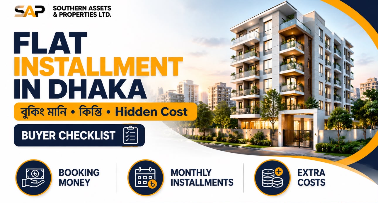 Flat Installment in Dhaka: Booking Money, কিস্তি ও Hidden Cost Checklist