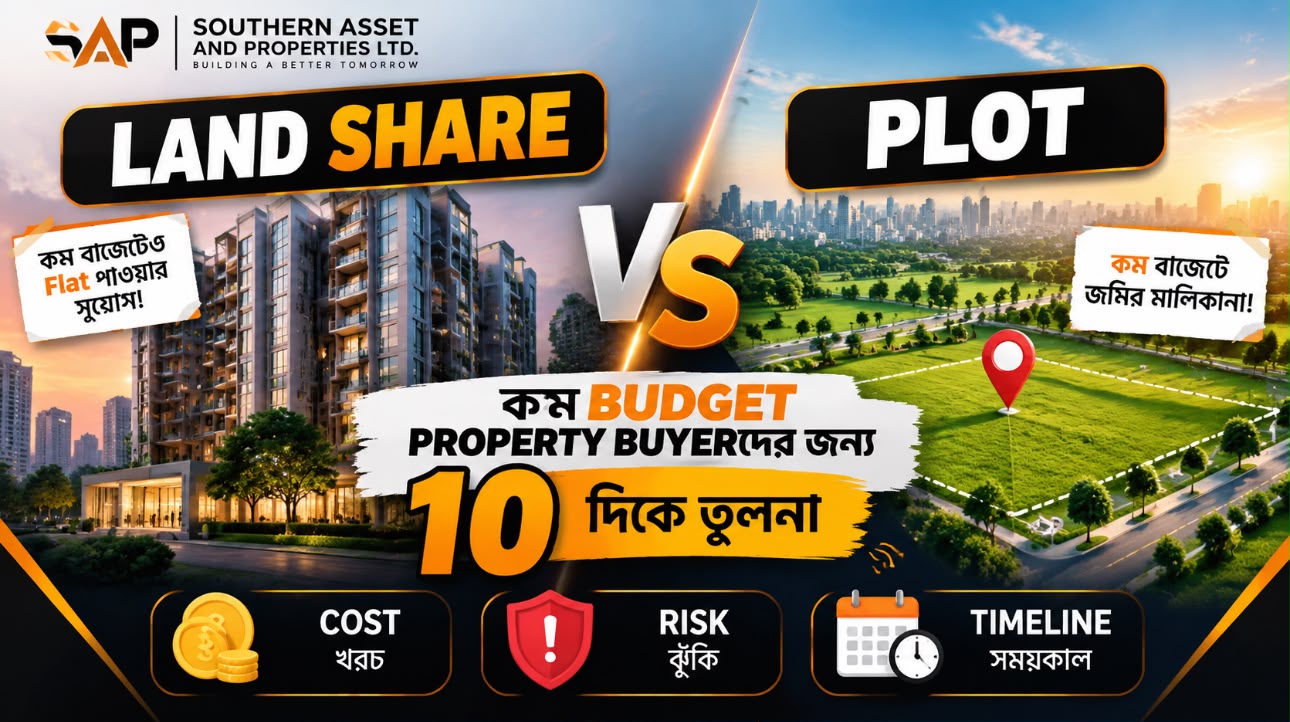 Land Share vs Plot: কম Budget Property Buyerদের জন্য ১০ দিকে তুলনা