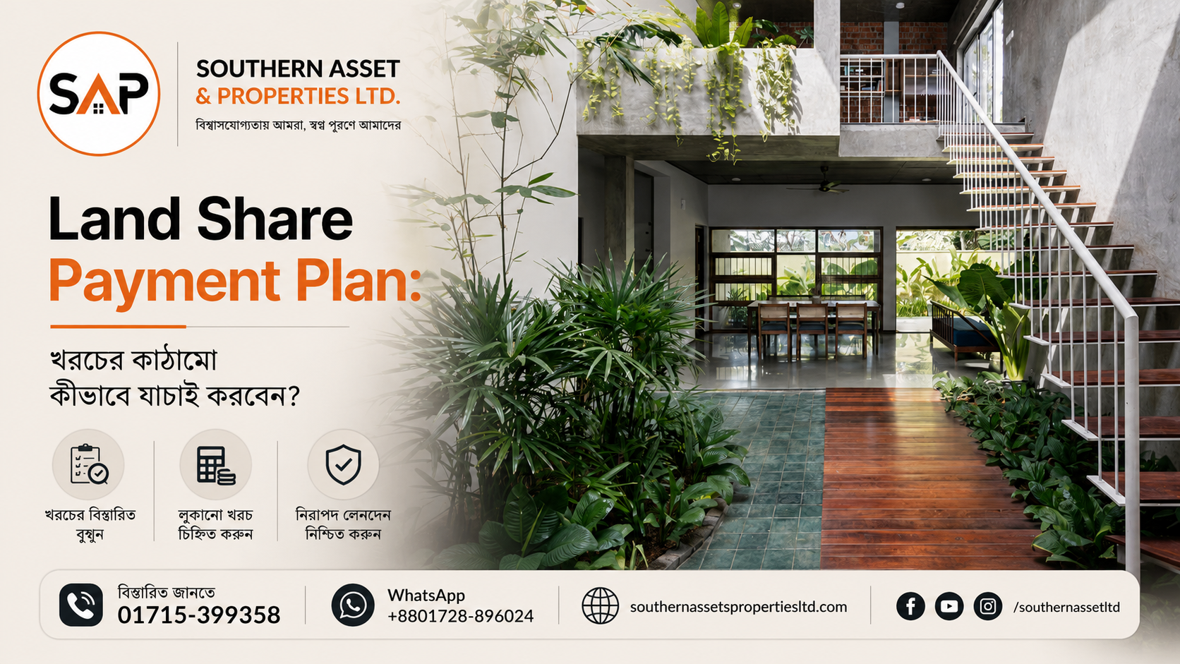 Land Share Payment Plan: খরচের কাঠামো কীভাবে যাচাই করবেন?