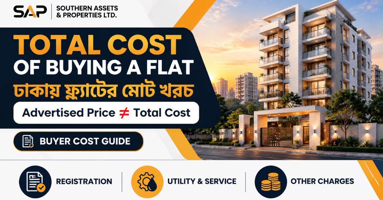 Total Cost of Buying Flat in Dhaka: Advertised Price আর মোট খরচ কেন আলাদা?